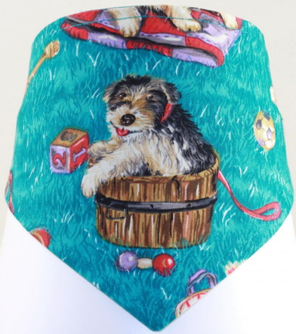 Dimples Hundehalstuch Flamingo - Handgemachtes Bandana Für Hunde